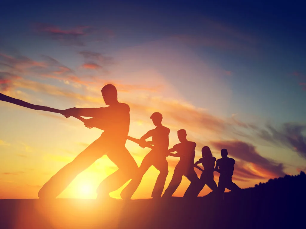 Teamarbeit und Zusammenarbeit